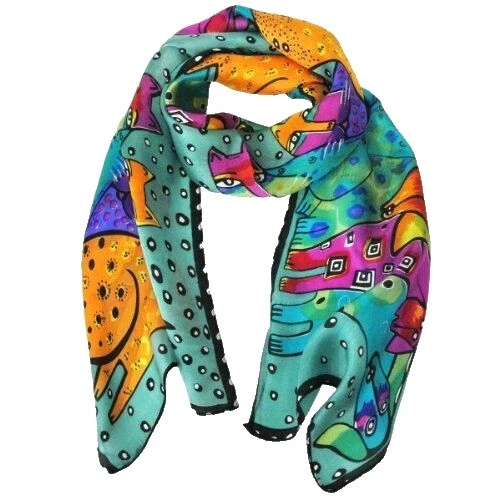 Bufandas y estolas Perro de seda para Mujer