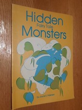 Hidden Fairy Tale Monsters Vintage Children's Coloring Book Joyce Petersen Xerox