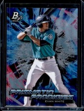 2018 Bowman Platinum - Platinum Prismatic Prodigies #PPP-13 - Evan White 