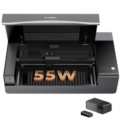 xTool P2 CO2 Laser Engraver, Versatile and Smart Desktop 55W CO2 Laser Cutter