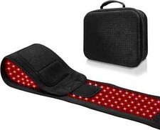 LED Red Infrared Light Therapy Belt for Body in Flexible Wearable Wrap for Waist