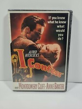 I Confess DVD, 1953 NEW, SEALED, Montgomery Clift, Anne Baxter, Hitchcock