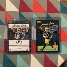 #10 Jordan Love Packers RC 2020 Panini Instant Rated Rookie Retro Football NFL