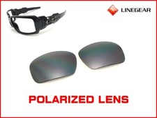 Lente polarizada negra flash LINEGEAR para tambor de aceite Oakley [OD-FB-POLA]