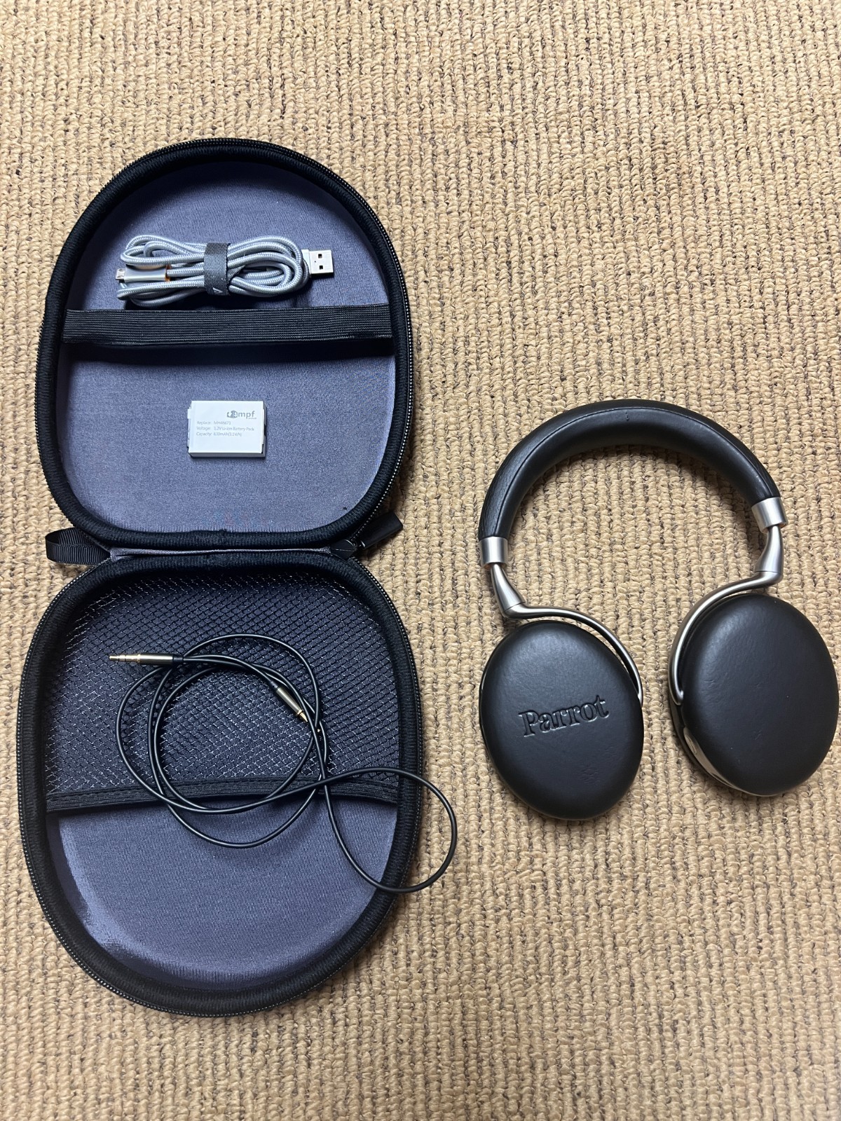 Parrot Zik 3 Wireless Headphones with Active Noise Cancelling & Touch Controls