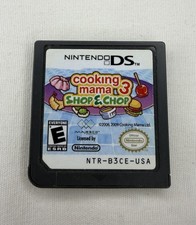 Cooking Mama 3 Shop & Chop Nintendo DS Game Cartridge Only Tested And Working
