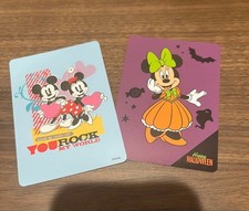 Disney Mickey  Minnie Halloween Sticker Set of 2 Japan