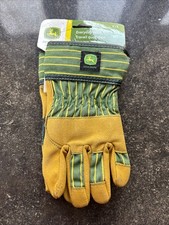 LP42429 John Deere Licensed Youth Everyday Work Gloves Y/E