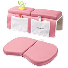 Odor-Free Baby Bath Kneeler and Elbow Rest Pad Set, 1.6'' Thick, Quickly Dry,...