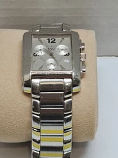 Men's STAINLESS STEEL ESQ SWISS  MADE  CHRONOGRAPH WATCH