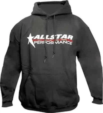 Allstar Performance ALL99913YL Allstar Performance Black Hooded Sweatshirt Youth