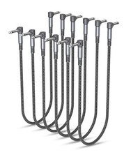 Guitar Pedal Patch Cables 6-Pack,24 Inch 6.35MM Effects Pedal Board Cord 1/4'...