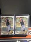 (2) KONNOR GRIFFIN 2025 Bowman Draft #BD-102 Rookie Card RC Pirates 2026 ROY