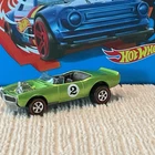 Hot Wheels Redlines 1970 Light My Firebird Light Apple Green