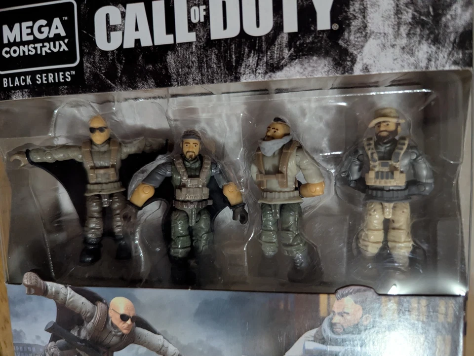 Juego de figuras de acción Mega Construx Call Of Duty Black Series Battle Royale Air Drop Foto 2 de 4