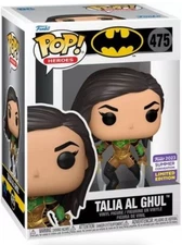 FUNKO POP! DC COMICS TALIA AL GHUL 475 SDCC 2023 SUMMER CONVENTION EXCLUSIVE NEW