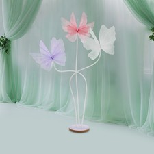 3-head Artificial Butterfly Decoration For Wedding Party Butterfly Decor