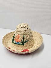 Small Straw Decorative Mexican Sombrero