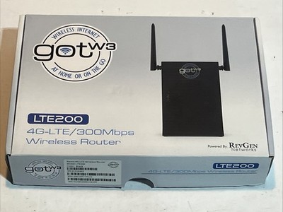 GotW3 LTE200 Router Modem 4G-LTE New