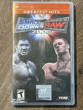 WWE SmackDown vs Raw 2006 PSP Complete With Manual TESTED & WORKS
