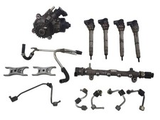 Audi A3 S3 8V 2013 Diesel Sistema de inyección de combustible Set 0445010537 81kW GENUINO