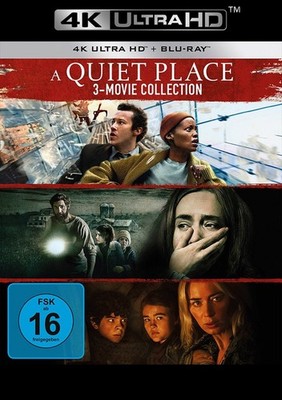 A Quiet Place Teil 1+2+3 - 4K Ultra HD + Blu-ray # UHD+BLU-RAY-NEU
