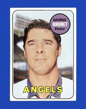 1969 Topps Set-Break #645 George Brunet EX-EXMINT *GMCARDS*