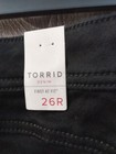  Stretchy Torrid Black Denim First At Fit Luxe Skinny Jeans. Size 26R. NWT  — photo 9