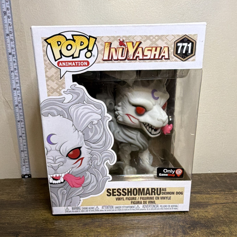 Funko Pop! Animation InuYasha Sesshomaru (Demon Dog) Boxed Vinyl Figure #771