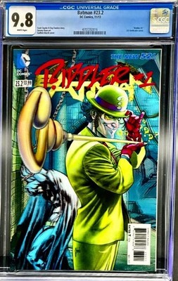 Batman #23.2 CGC 9.8 (2013) - March 3-D Lenticular Cover - Riddler JOKER  