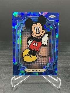 2024 Topps Chrome Sapphire Disney Mickey Mouse #1