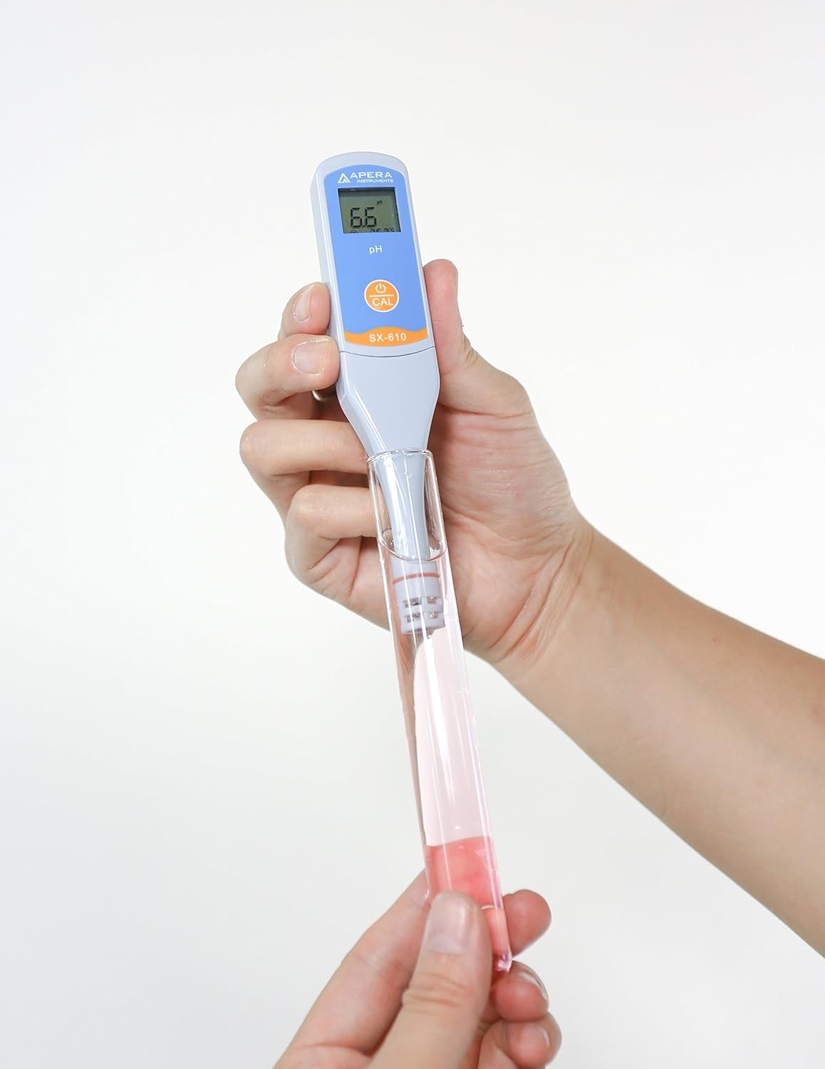 Apera Instruments, LLC-AI221 SX610 Waterproof pH Pen Tester, ±0.1 Blue 