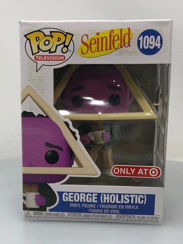 Funko POP! Television Seinfeld George Holistic #1094 Target Exclusive NOT MINT
