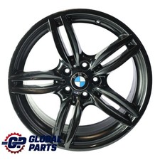 BMW F10 F11 F12 Front Black Alloy Wheel Rim 19" 8,5J M Double Spoke 351 7842652