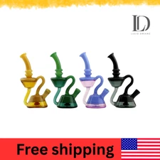 7″ Assorted Color Glass Piece – 200g, Compact Design with Showerhead Style