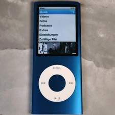 Apple iPod nano 4. Gen 4GB Blau | gebrauchter...