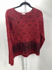 J-Jill Size Medium Misses Long Slv Sweater