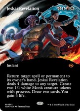 Jeskai Revelation - Borderless, Tarkir: Dragonstorm, Near Mint x 1 MTG