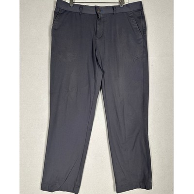 Twillory Pants Mens 36X30 Charcoal Grey Tailored Fit Performance Chino Stretch
