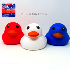 Sunny Days Red White Blue Squishy Duck Stress Relief Fidget Toy You Choose Color
