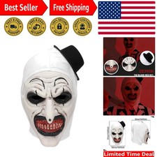 Horror Masks Set: Joker  Scary Clown - Unforgettable Halloween Experience