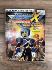 Mega Man X Command Mission Strategy Guide w Unopened Card Gamecube PS2