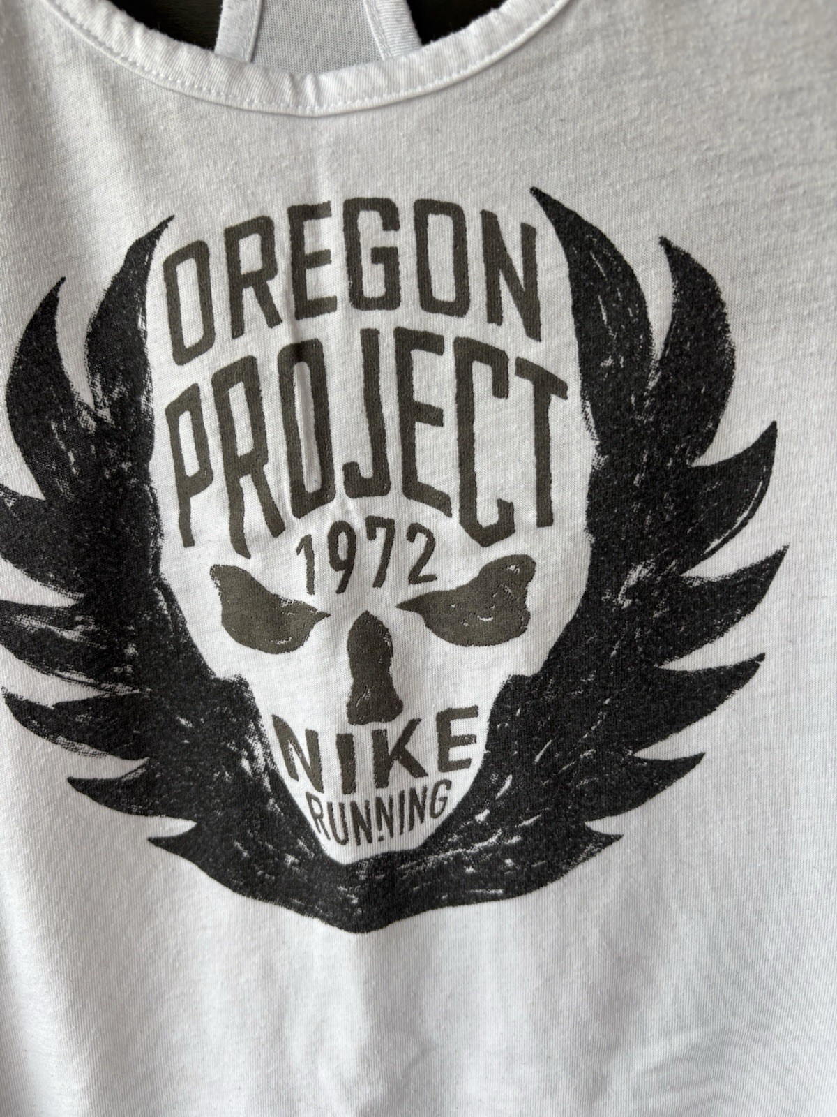 Nike Oregon Project 1972 Nike Running White Women's Tank Top Medium Rare image 3