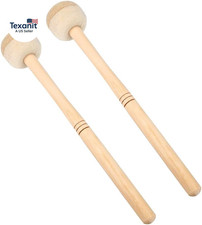 Drum Mallet, Wool Felt Drum Stick Anti-Slip Bass Drum Mallet Stick Indispensable