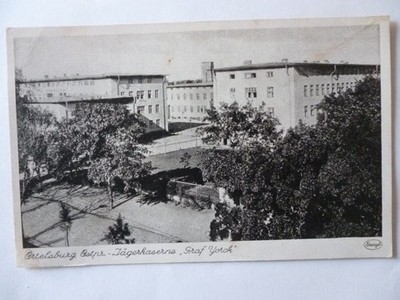 Ansichtskarte Ortelsburg Ostpreußen 1944 Jägerkaserne Graf Yorck