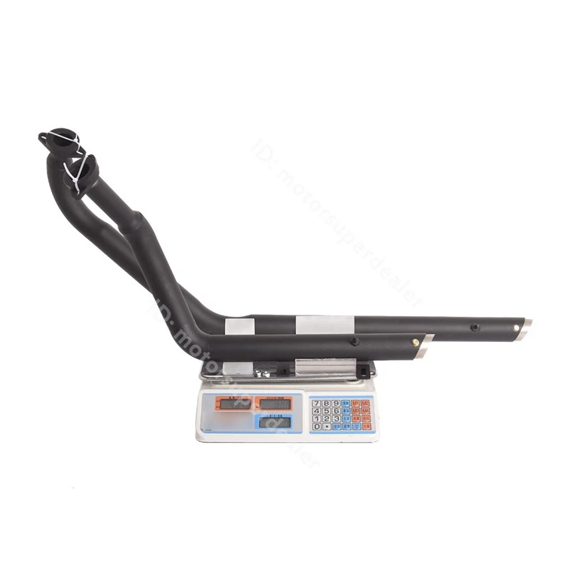 Черная коллекторная труба выхлопной системы Boulevard C50 для Suzuki Intruder Volusia 800 - Изображение 2 из 4