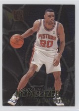1996-97 Fleer Metal Metallized Allan Houston #126 ue3