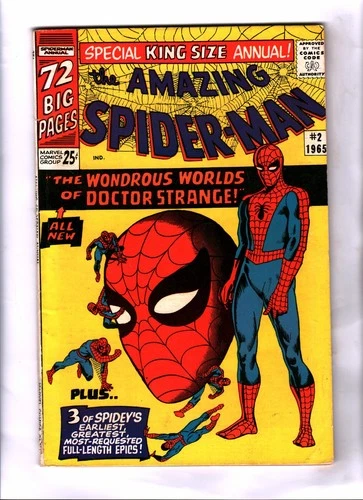 Amazing Spider-Man Annual #2 (Steve Ditko) Silver Age-Marvel VG/FN {Generations}