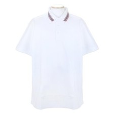 Burberry Striped Collar Cotton Pique Polo Shirt 8056225 1 43320348