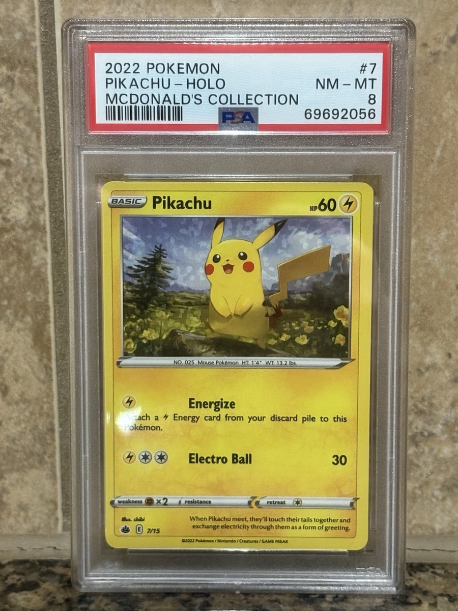 Pikachu 007/015 McDonald's 2022 Holo for sale online | eBay